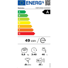 Electrolux EW8F169ASA elöltöltős mosógép fehér (EW8F169ASA)