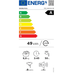 Whirlpool FFD 9469 BV EE elöltöltős mosógép fehér (FFD 9469 BV EE)