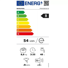 Whirlpool FFB 8258 BV EE elöltöltős mosógép (FFB8258BVEE)