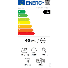 Electrolux EW8F249PS elöltöltős mosógép fehér (EW8F249PS)