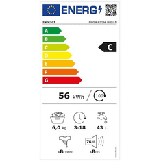 Indesit Elöltöltős Mosógép (BWSA 61294 W EU N)