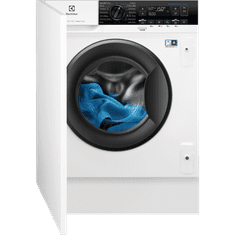 Electrolux Beépíthető mosó-szárítógép, gőzprogram, 8/4 kg, 1600 f/p., LCD kijelző (EW7W368SI)