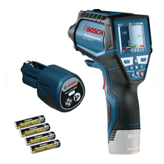 BOSCH GIS 1000 C Professional Optikai hőmérő Beltéri/kültéri Fekete, Kék (0601083300)