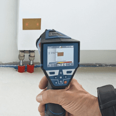 BOSCH GIS 1000 C Professional Optikai hőmérő Beltéri/kültéri Fekete, Kék (0601083300)