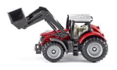 SIKU Massey Ferguson traktor homlokrakodóval