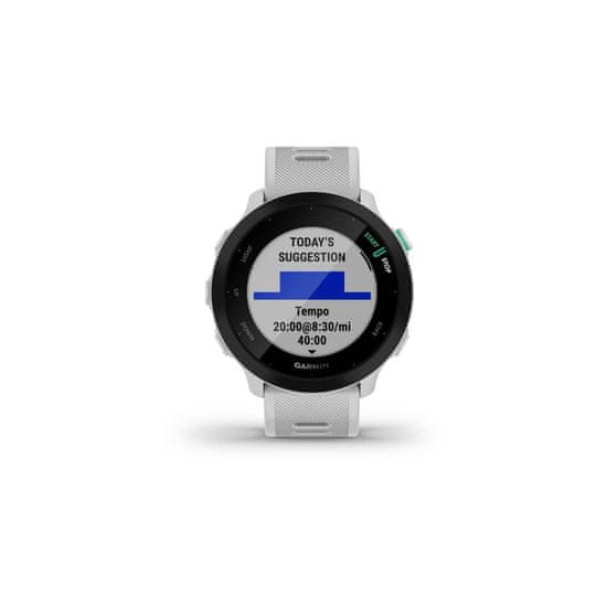 Garmin 010-02562-11 Forerunner 55 42mm Fehér Okosóra