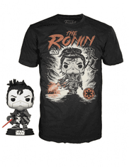 Póló Star Wars - The Ronin + figura Funko (méret S)