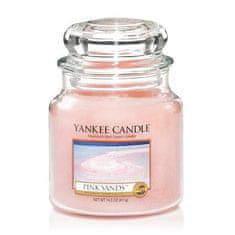 Yankee Candle Aromagyertya közepes rózsaszín homok 411 g