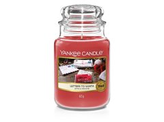 Yankee Candle Illatos gyertya Classic nagy Levelek a Mikulásnak 623 g