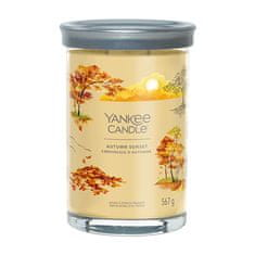 Yankee Candle Aromagyertya Aláírás pohár nagy Őszi naplemente 567 g