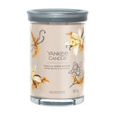 Yankee Candle Aromagyertya Signature tumbler nagy Vanília Creme Brulée 567 g