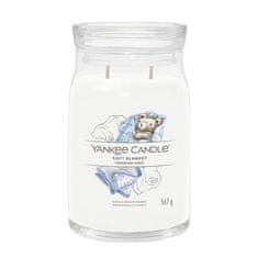 Yankee Candle Aromagyertya Signature üveg nagy Soft Blanket 567 g