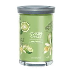 Yankee Candle Aromagyertya Signature tumbler nagy Vanília Lime 567 g