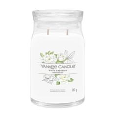 Yankee Candle Illatos gyertya Aláírás üveg nagy Fehér gardénia 567 g