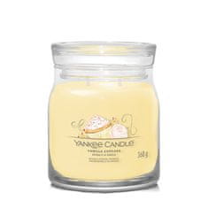 Yankee Candle Aromagyertya Signature üveg közepes Vanília sütemény 368 g