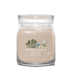 Yankee Candle Illatos gyertya Signature üveg közepes Seaside Woods 368 g