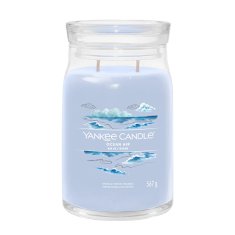 Yankee Candle Illatos gyertya Signature üveg nagy Ocean Air 567 g