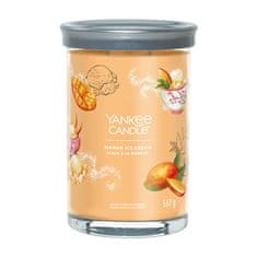 Yankee Candle Aromás gyertya Signature pohár nagy Mango Ice Cream 567 g