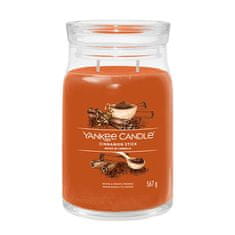 Yankee Candle Aromagyertya Signature üveg nagy fahéjrúd 567 g