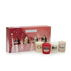 Yankee Candle Karácsonyi ajándék gyertyák 4 db-os szettje