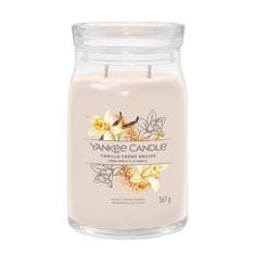 Yankee Candle Aromagyertya Signature üveg nagy Vanília Creme Brulée 567 g