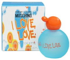 Moschino Cheap & Chic I Love Love - miniatura EDT 4,9 ml