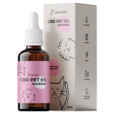 CBD PET olaj 5% kolbász 10ml