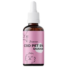 CBD PET olaj 5% kolbász 10ml