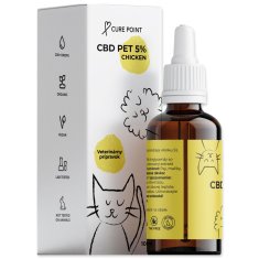 CBD olaj PET 5% csirke 10ml