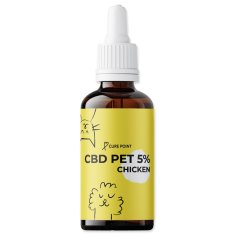 CBD olaj PET 5% csirke 10ml