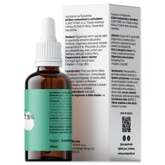 CBD PET olaj 5% 10ml