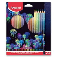 Maped Crayons Deepsea Paradise 24 színben