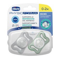 Chicco cumizó Physio Micro szilikon 0-2m éjszakai 2 db