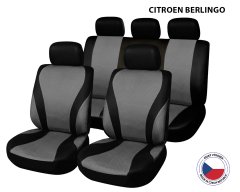 Cappa Üléshuzatok Perfetto VG Citroen Berlingo fekete/szürke