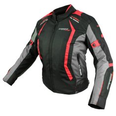 Cappa Racing Női moto kabát AREZZO textilní fekete/piros - M - 05757 M