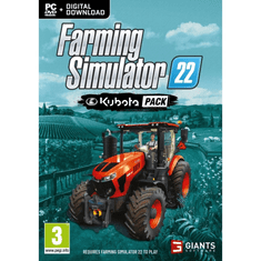 GIANTS SOFTWARE Farming Simulator 22 Kubota pack (PC - Dobozos játék)