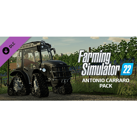 GIANTS SOFTWARE Farming Simulator 22 - ANTONIO CARRARO Pack (PC - Steam elektronikus játék licensz)