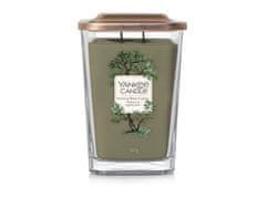 Yankee Candle Aromagyertya nagy négyzet Vetiver & fekete ciprus 552 g