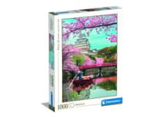 Clementoni Puzzle 1000 Himeji kastély tavasszal