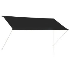 Vidaxl feltekerhető antracitszürke napellenző 250 x 150 cm 143760