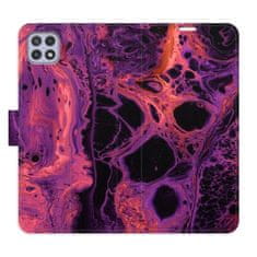 iSaprio Abstract Dark 02 flip tok Samsung Galaxy A22 5G