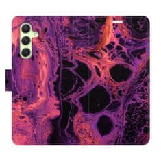 iSaprio Abstract Dark 02 flip tok Samsung Galaxy A54 5G