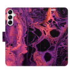 iSaprio Abstract Dark 02 flip tok Samsung Galaxy A14 / A14 5G