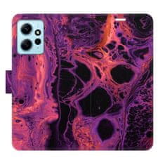 iSaprio Abstract Dark 02 flip tok Xiaomi Redmi Note 12 5G