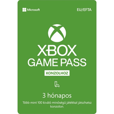 Microsoft Game Pass 3 hó KÓD (XBO) (JPU-00086D)