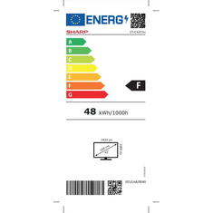 Sharp Aquos 42CG5E 106,7 cm (42") Full HD Smart TV Wi-Fi Fekete (42CG5E)