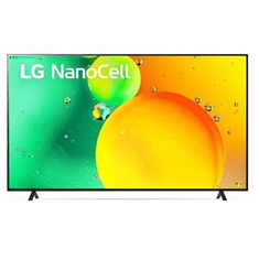 LG 86NANO753QA televízió 2,18 M (86") 4K Ultra HD Smart TV Wi-Fi Fekete (86NANO753QA)