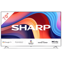 Sharp 70GP6260ES 70" 4K UHD Google Smart QLED TV (70GP6260ES)