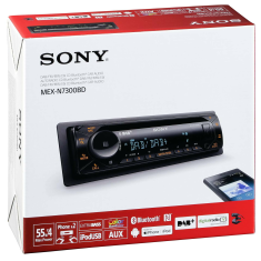 SONY MEX-N7300BD CD Player Autó HiFi fejegység (MEXN7300BD.EUR)