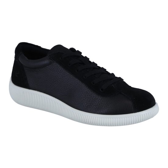 ECCO Cipők fekete Sneaker Soft Zero Leder